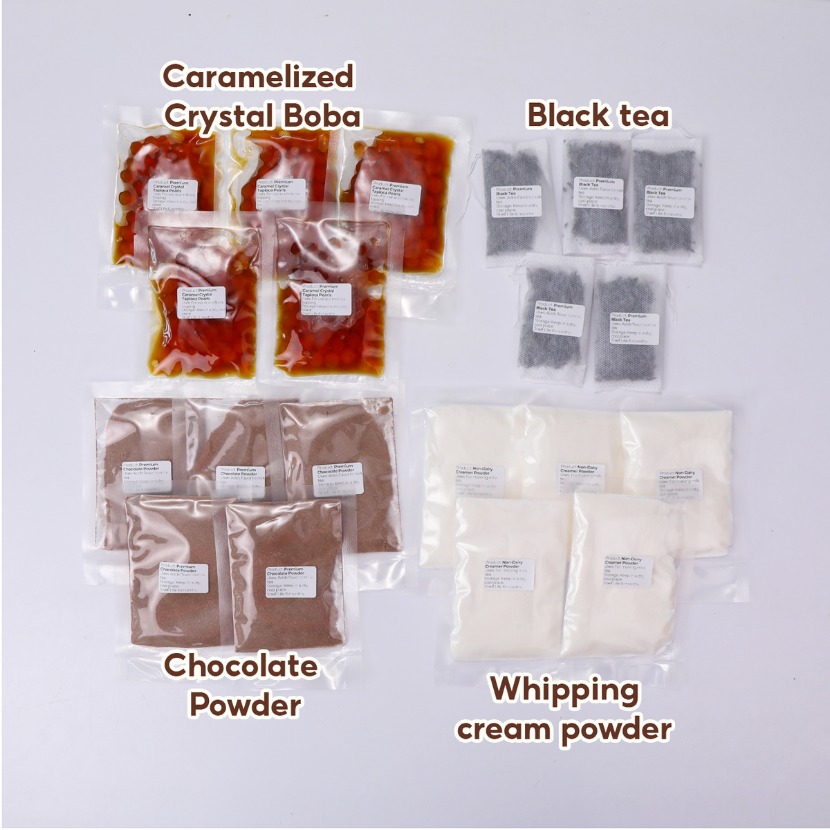 Chocolate Milk Tea Kit