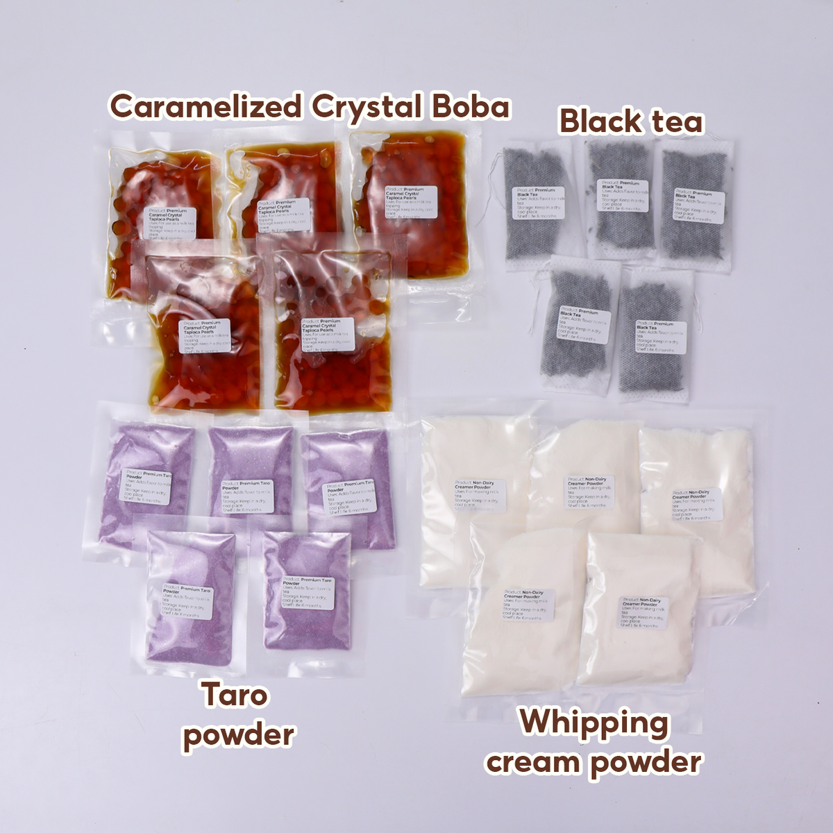 Taro Milk Tea Kit
