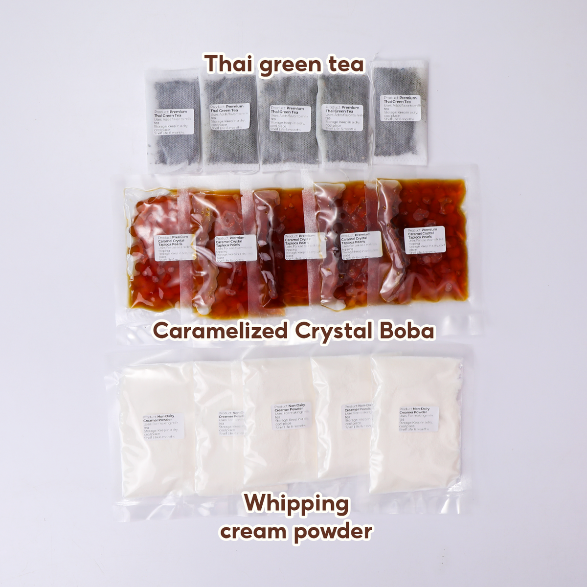 Thai Green Milk Tea Kit