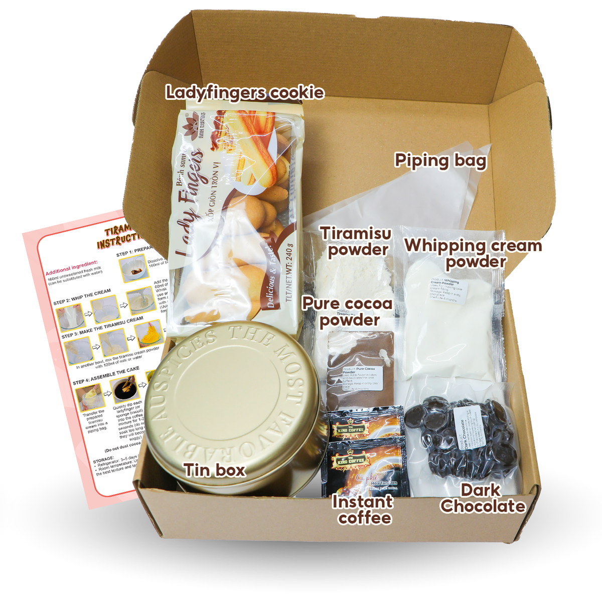 DIY Tiramisu Making Kit