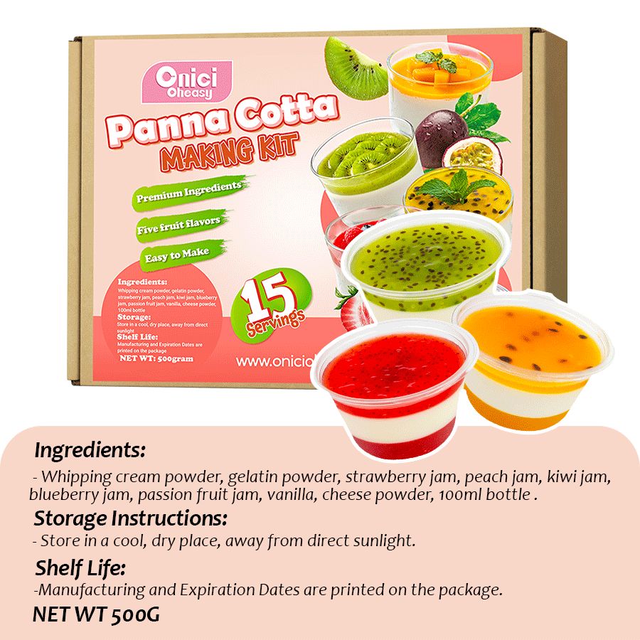 Panna Cotta Making Kit