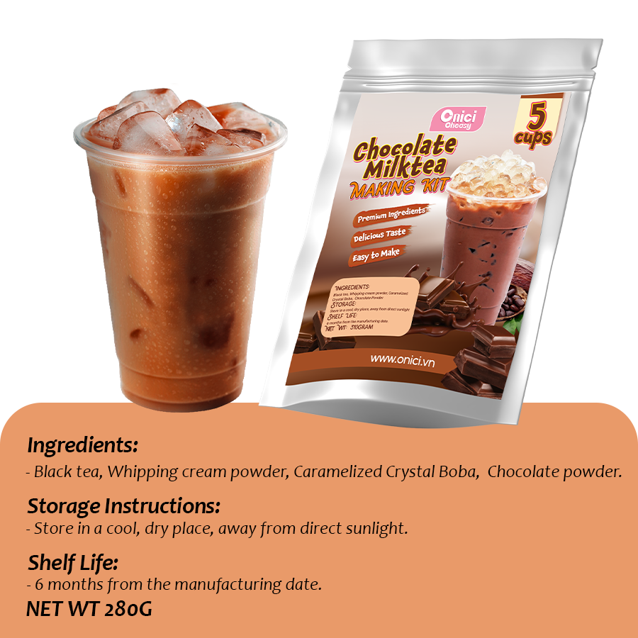 Chocolate Milk Tea Kit