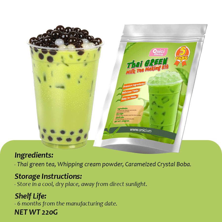 Thai Green Milk Tea Kit