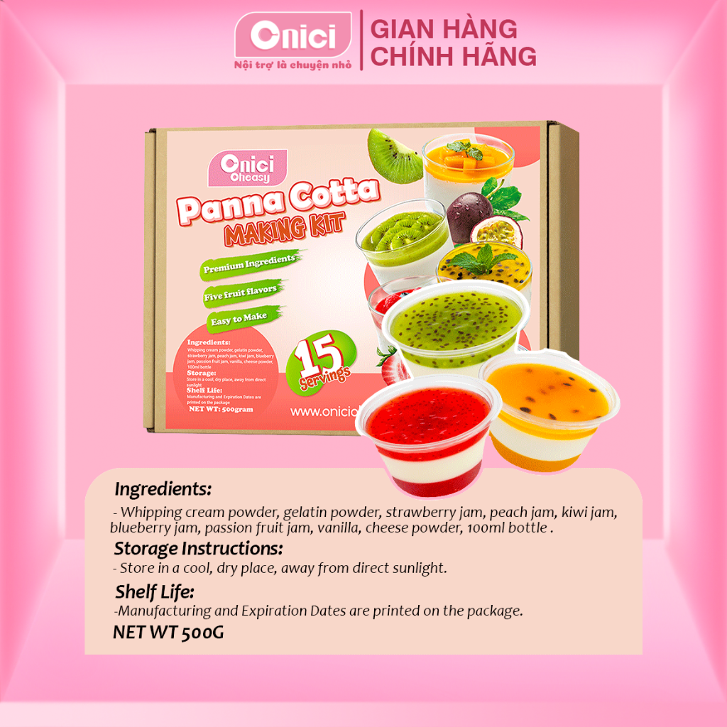 Panna Cotta Making Kit